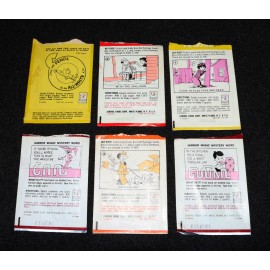 Kool-Aid Packet Lot Silly Sentence Gag Tag Mirror Magic 1960s Original