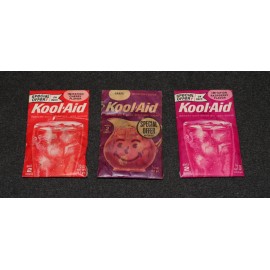 Kool-Aid Smiling Mugs Pitcher Unopened Packets Offer Lot 1960s Original