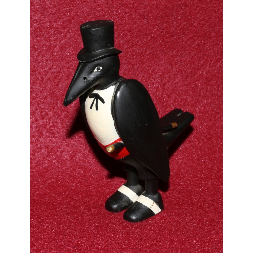 Old Crow Bourbon Advertising Display Figure 4 1/2