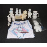 Advertising Figure Pillsbury Doughboy Poppin Fresh 1970s 80's 90s Large Lot A