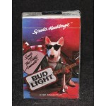 Budweiser 1987 Bud Light Spuds Mackenzie Playing Cards Factory Sealed