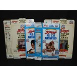 Cereal Box 1995 Kellogg's 90th Anniversay Lot Rice Krispies Corn Flakes