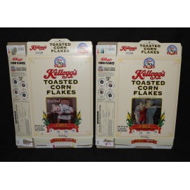 Cereal Box 1995 Kellogg's 90th Anniversay Lot Rice Krispies Corn Flakes