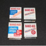 Band Aid Johnson Tin 1960s Lot Economy 70 45 Pack No Vents