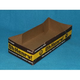 Candy Bar Oh Henry Williamson Company 1960's Box Store Display 36 Ct