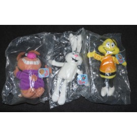 Cereal Premium 1998 Breakfast Pals General Mills x6 Plush Lucky Charms Trix