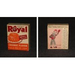 Howdy Doody Royal Dessert Trading Cards 1/16 Unopened #1 Howdy Orange