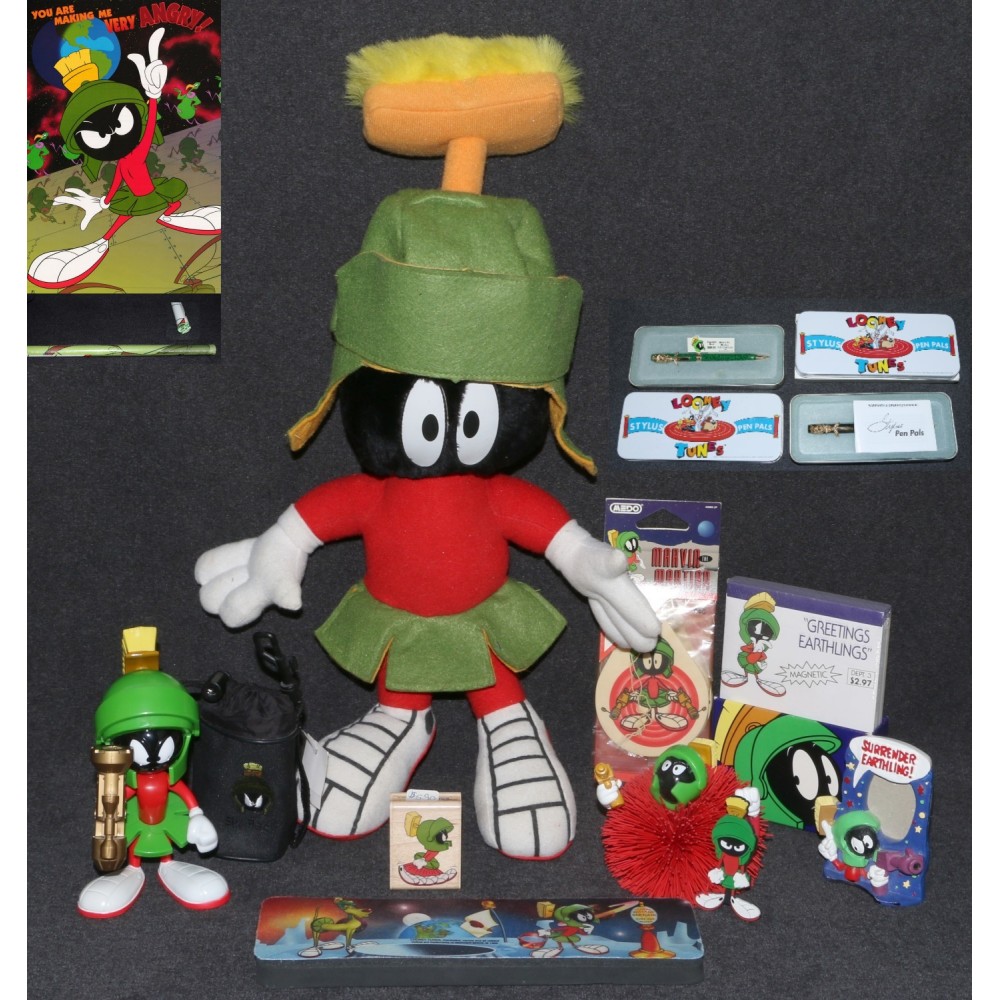 Marvin the Martian Warner Bros Studio Store Collection 1990s Group ++++