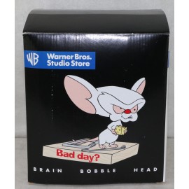 Pinky and The Brain 1997 Warner Bros Store Exclusive Brain Bobble Head Nodder