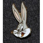 Warner Bros Enamel Pin Bugs Bunny Face Side Profile 1993