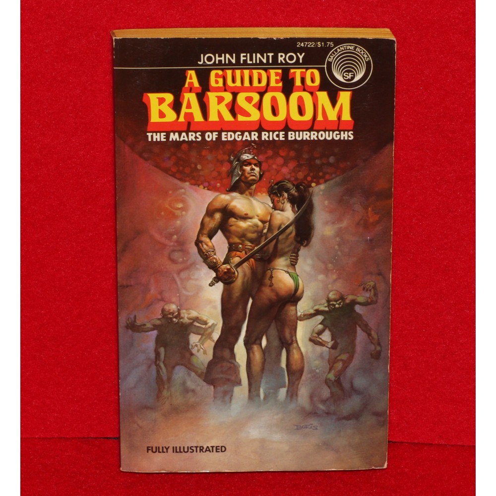 Book 1976 A Guide to Barsoom John Flint Roy John Carter of Mars Burroughs PB