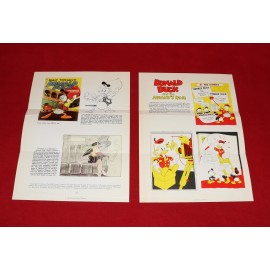 Disney Barks Promo Poster Lot Store Owners Promotional 1980s