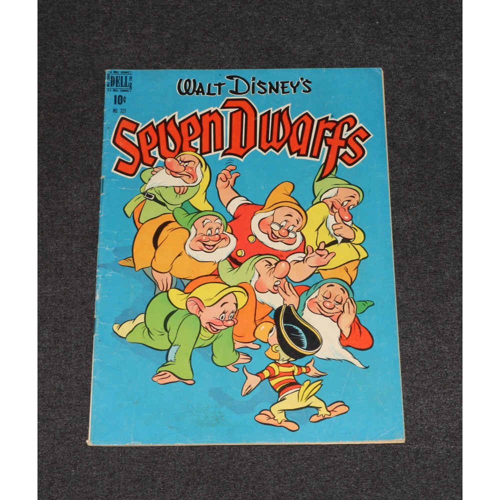 Dell Comics Walt Disney Seven Dwarfs No 227 1949 Snow White