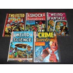 EC Classics Reprint Lot Weird Science Fantasy Crime Shock Two-Fisted x5 Lot