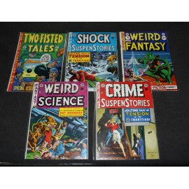 EC Classics Reprint Lot Weird Science Fantasy Crime Shock Two-Fisted x5 Lot