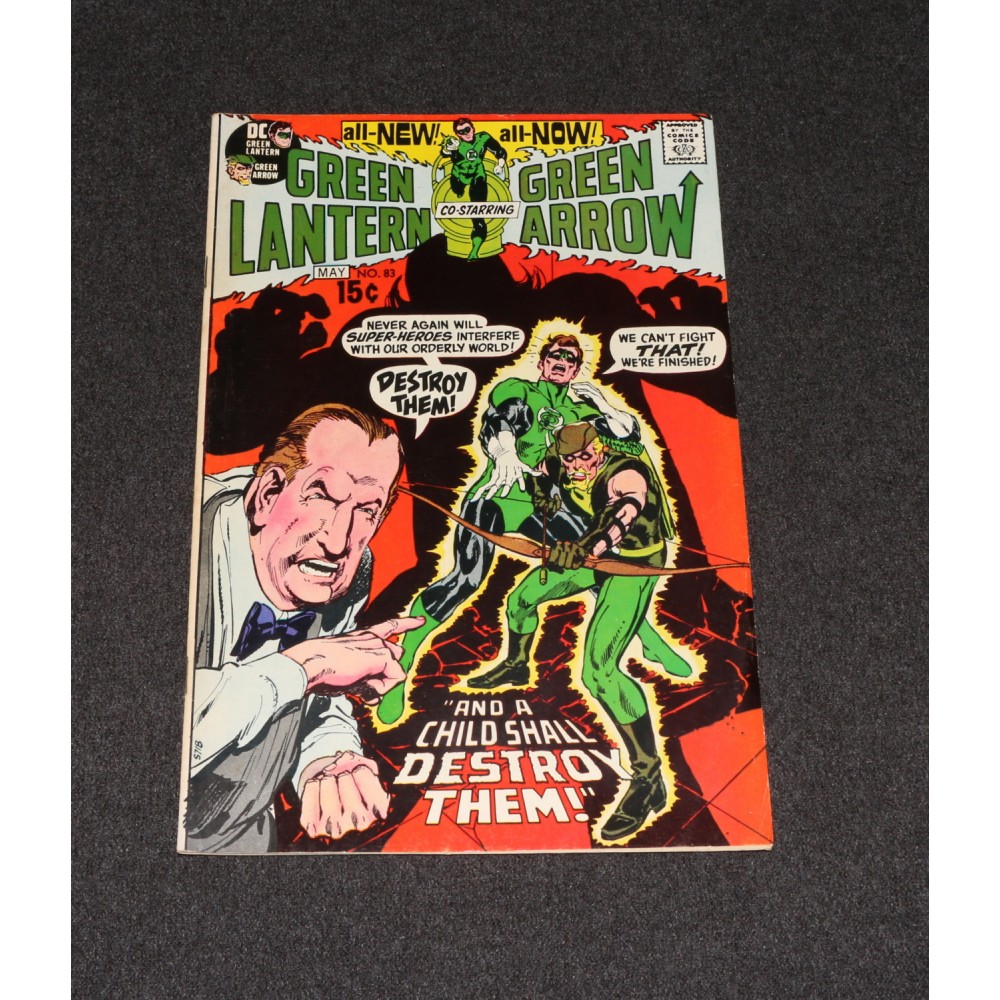 DC Comics Green Lantern 1970 #83 Neal Adams Green Arrow