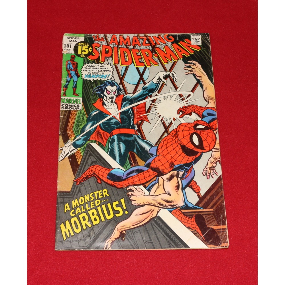 Marvel Comics Amazing Spider-Man 1971 #101 Romita Morbius