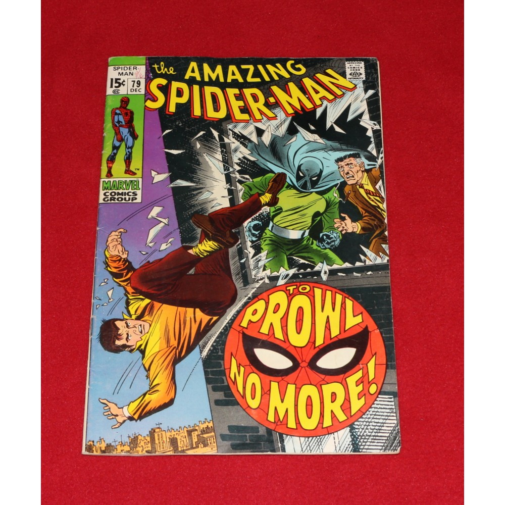 Marvel Comics Amazing Spider-Man 1969 #79 Buscema The Prowler