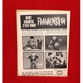 Monster Magazine Warren Monster World #2 Munsters 1964 Error