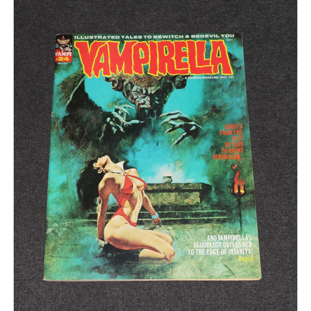 Monster Magazine Warren Vampirella #24 1973