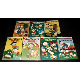 Dell Walt Disney Comics and Stories Run  x24 1950s Donald Duck & Family