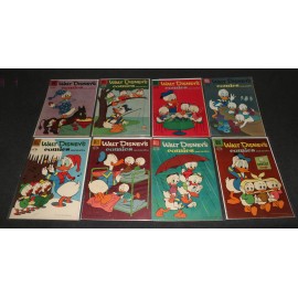 Dell Walt Disney Comics and Stories Run  x24 1950s Donald Duck & Family