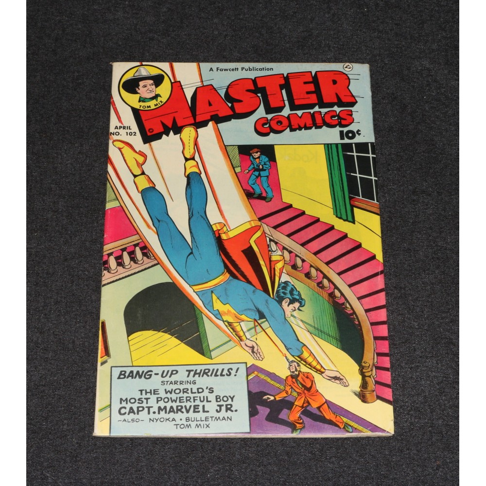 Master Comics #102 Fawcett Comics Captain Marvel Jr. Shazam Musial High Grade