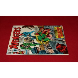 Marvel Comics Avengers #81 1970 Red Wolf