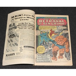 Marvel Comics Fantastic Four October 1965 #41 Kirby Betrayal of Ben Grimm