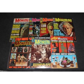 Famous Monsters of Filmland Magazine Group 1960s 1970s x12 Lot