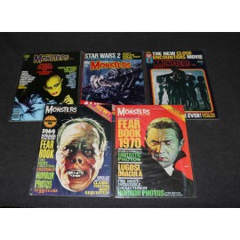 Famous Monsters of Filmland Magazine Group 1960s 1970s x12 Lot