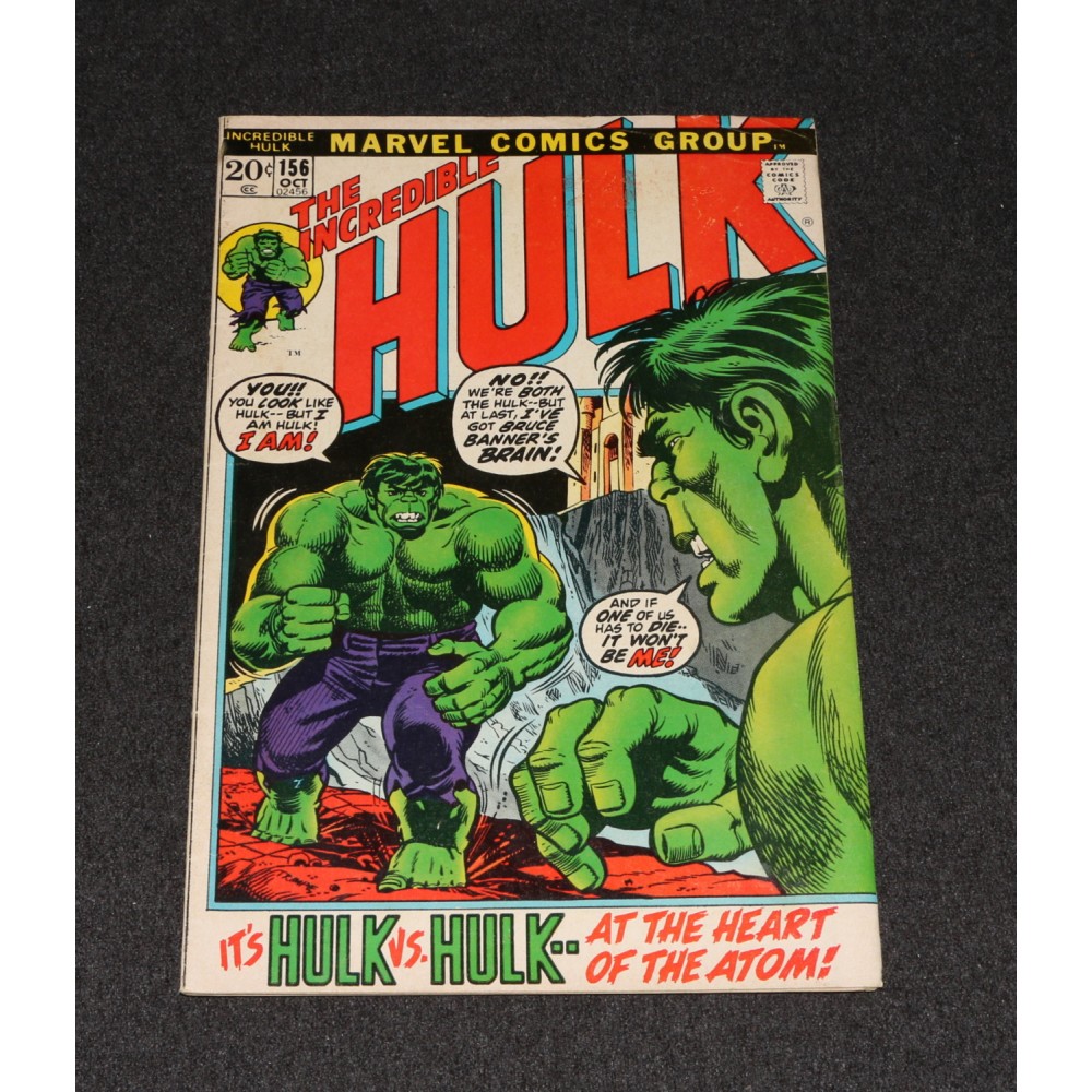 Marvel Comics Incredible Hulk #156 1972 1st Appearance Krylar