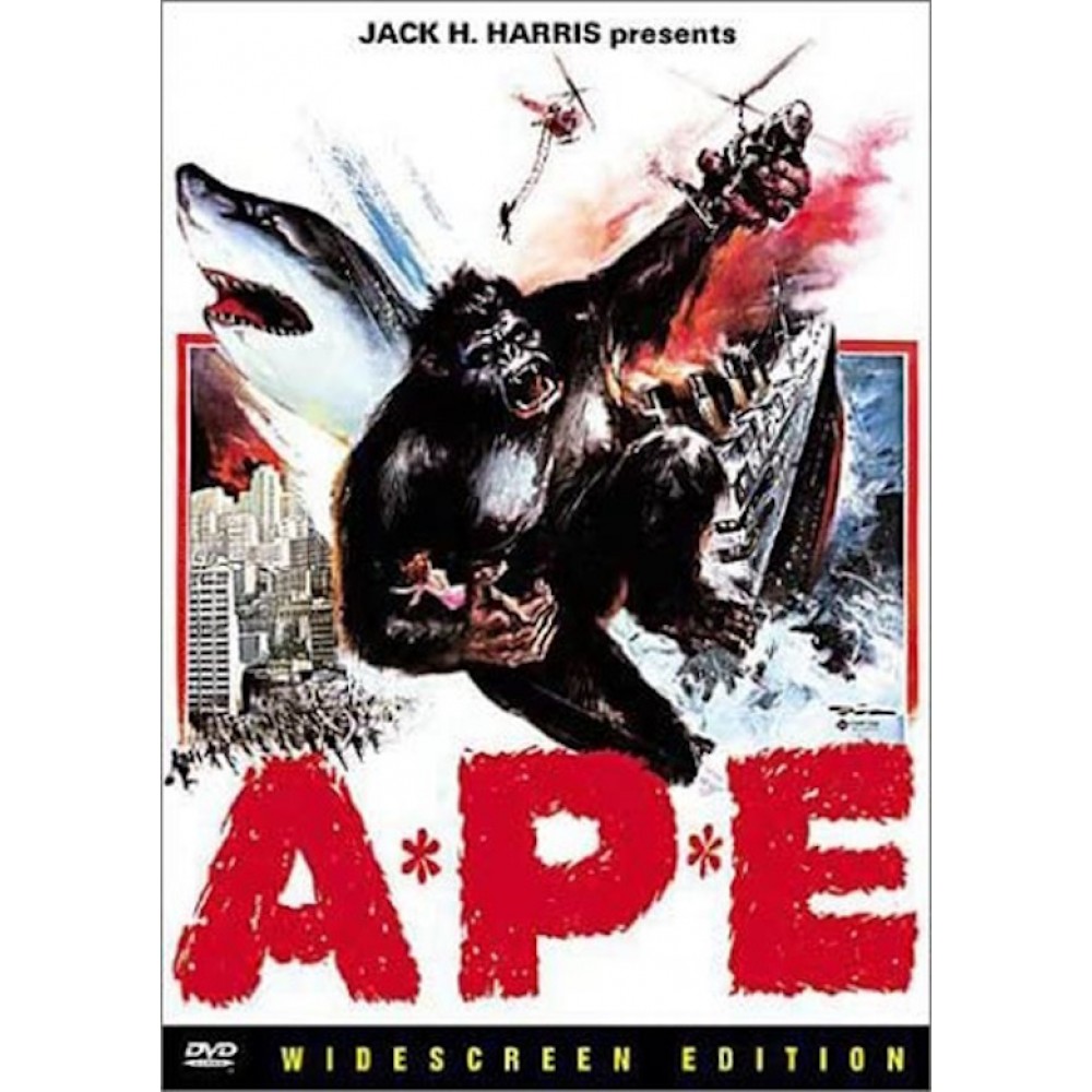 Ape (DVD, 2001) King Kong Jaws Poseidon Adventure