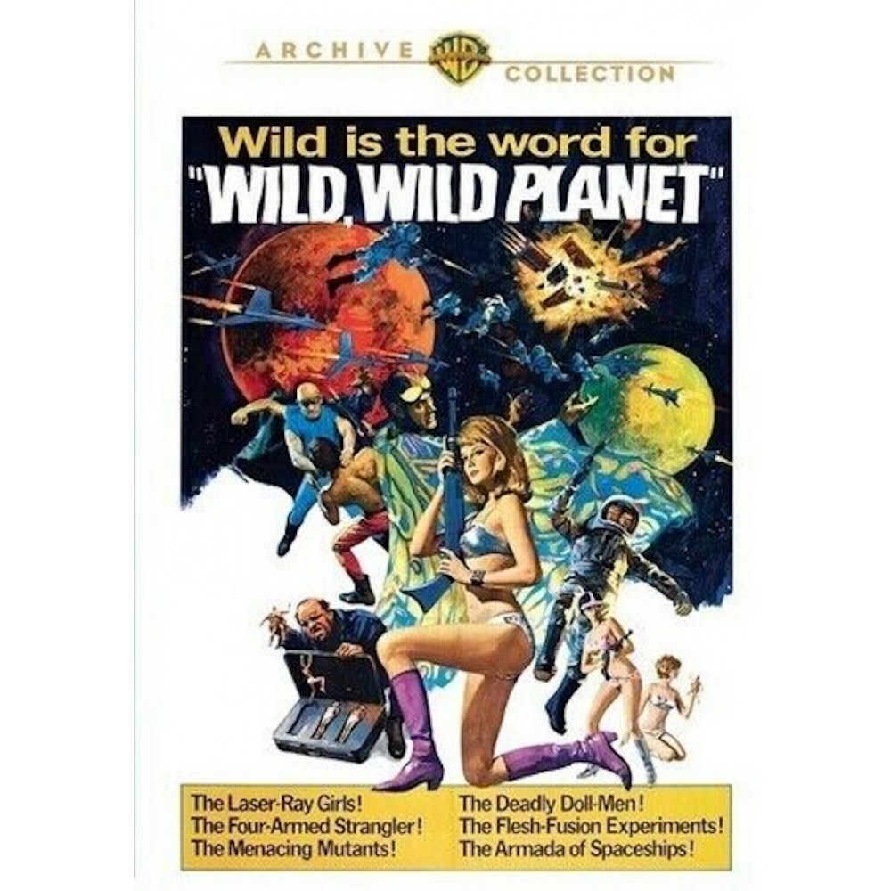 The Wild, Wild Planet (DVD, 1966)