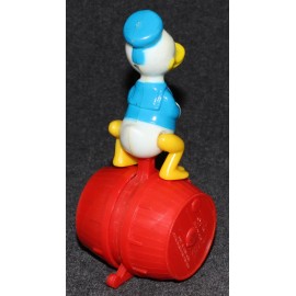 Disney 1978 Donald Duck Durham Wind Up Barrel of Fun Walking On