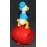 Disney 1978 Donald Duck Durham Wind Up Barrel of Fun Walking On