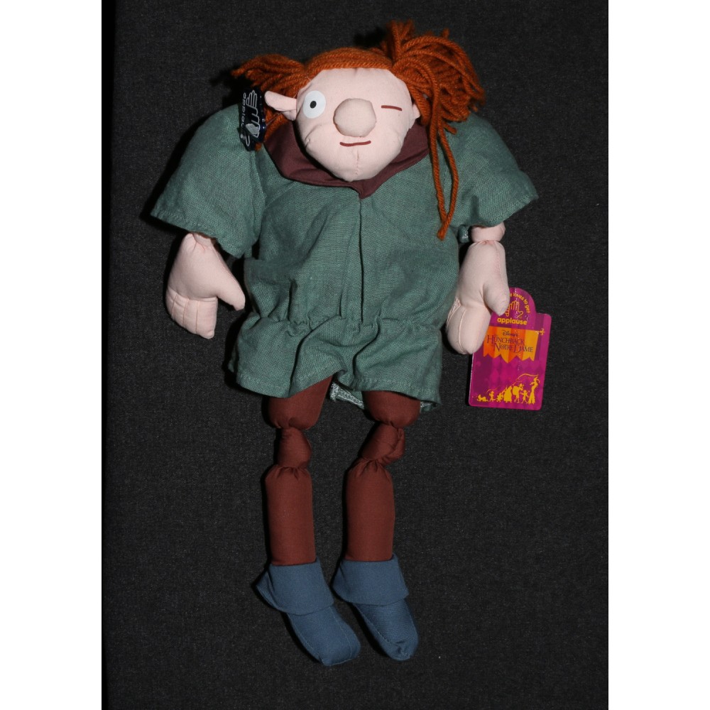 Disney 1995 Hunchback Of Notre Dame Applause Quasimodo Plush Stuffed Doll