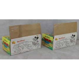 Disney 1960's Tumbling Buggy x2 Mickey Donald MIB Pair