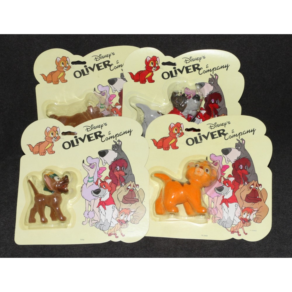 Disney Oliver & Company Sears Flocked 4