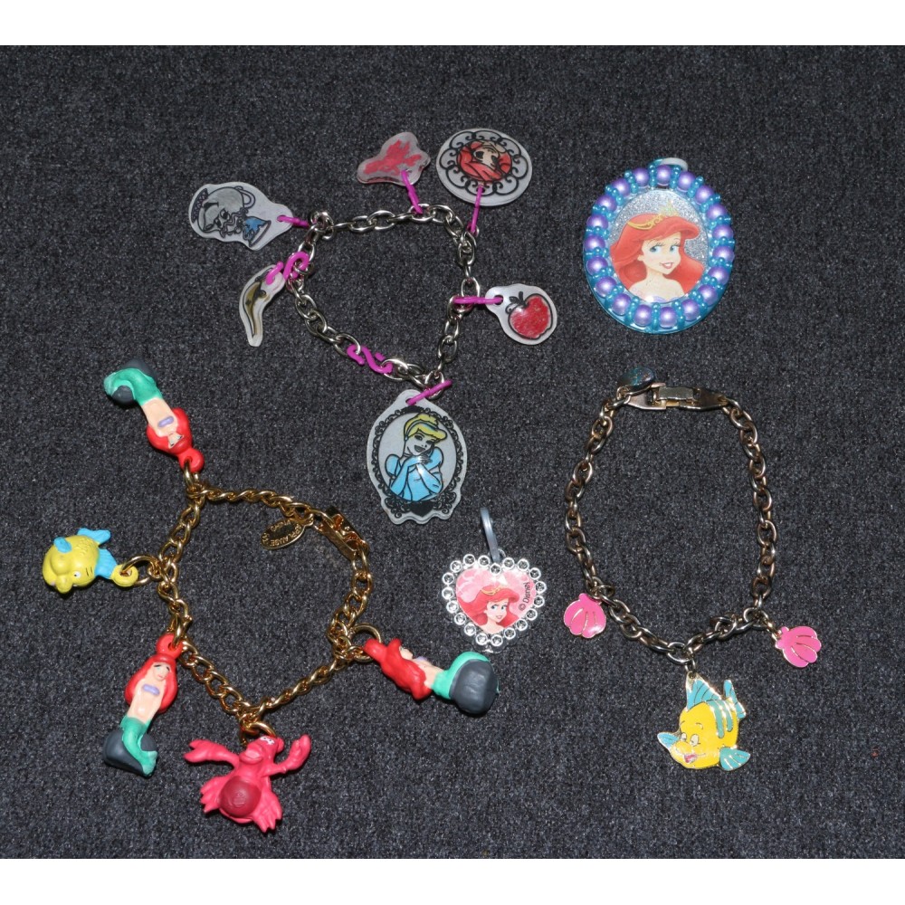 Disney Jewelry Set Little Mermaid Lot