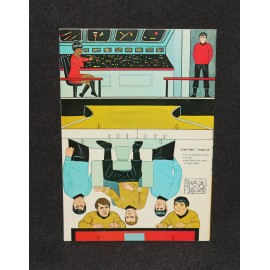 Star Trek 1979 Sticker Book Jeopardy At Jutterdon Whitman Paper Dolls #2169