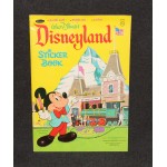 Disney 1968 Disneyland Sticker Book Whitman Paper Dolls #2173 A