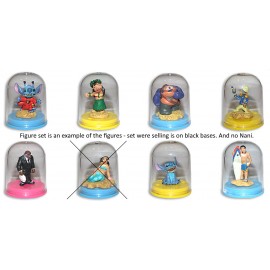 Disney Tomy Lilo & Stitch Figure Collection Vending Capsule Gashapon Gacha Set