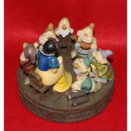 Disney Snow White & Seven Dwarfs 2000 Pin Box Markrita Statue