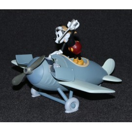 Disney Mickey Mouse Airplane Mechanic Demons & Merveilles Statue