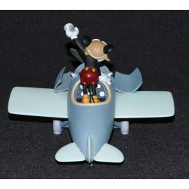 Disney Mickey Mouse Airplane Mechanic Demons & Merveilles Statue