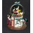 Disney 1997 Mickey Mouse Globe Christmas Deck the Halls Fab 5 Donald Pluto