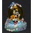 Disney Store Snow Globe Micky Fab 5 Minnie Pluto Goofy Zip A Dee Doo Dah