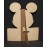 Disney Mickey Mouse Hudson Pewter Figurines Die Cut Store Display Sign