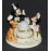 Disney 2003 Lenox Happy 75th Birthday Party Mickey Votive Minnie Mouse Figurine